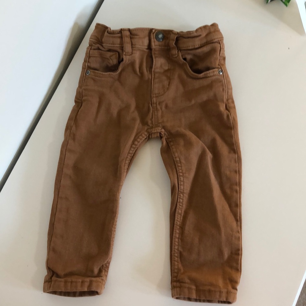 12-18mo camel color Zara jean